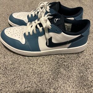 Nike Blue and White Sneakers